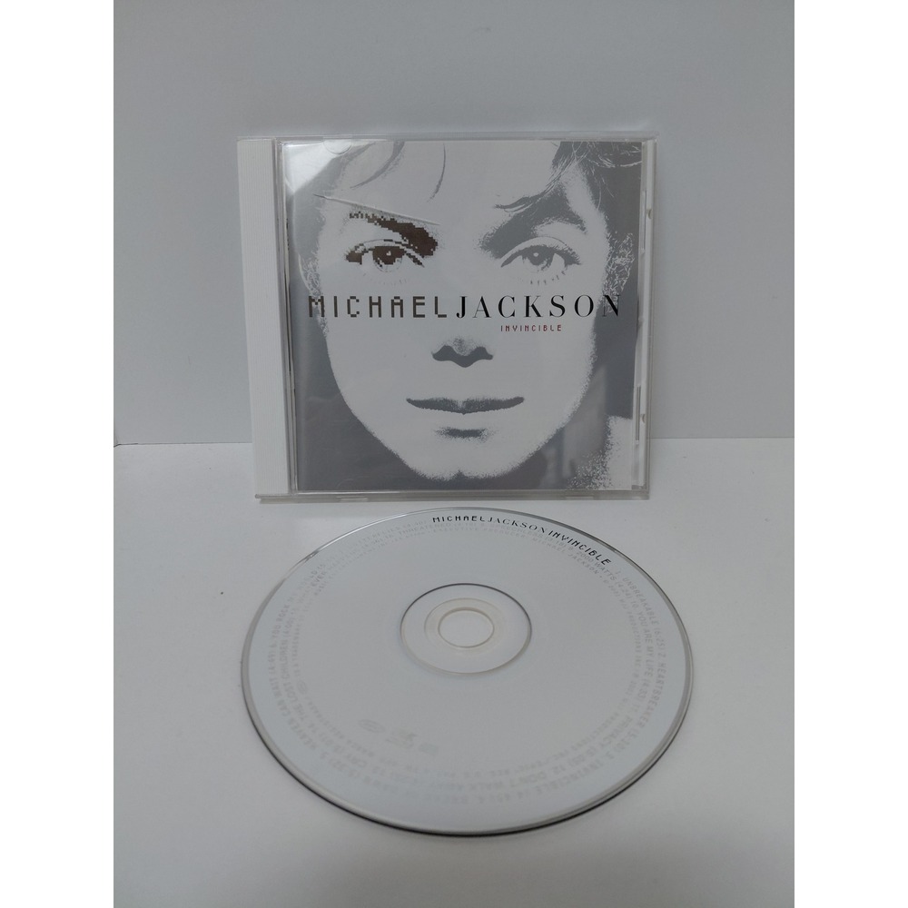 Michael Jackson Invincible CD 2001 BMG Direct White Cover D141895 Pop R&B MJJ